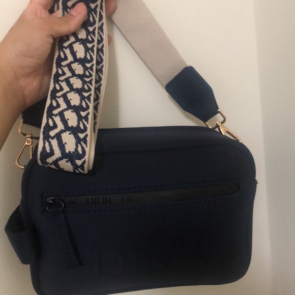 Dior Navy Blue Crossbody Bag - Picture 6 of 6
